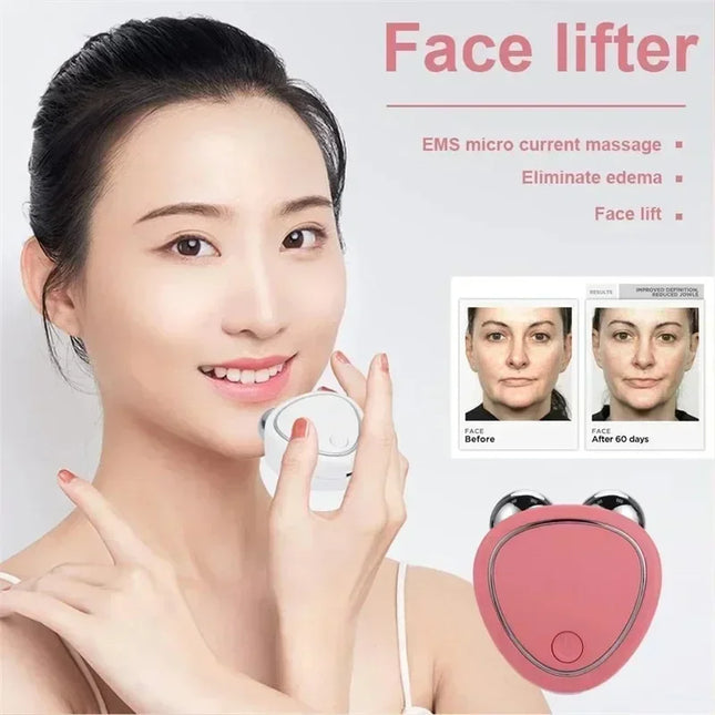 EMS Facial Massager Microcurrent Lift At Home Beauty by zapcart