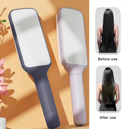 Rotating Comb Long Handle Anti Static Scalp Massage Women by zapcart