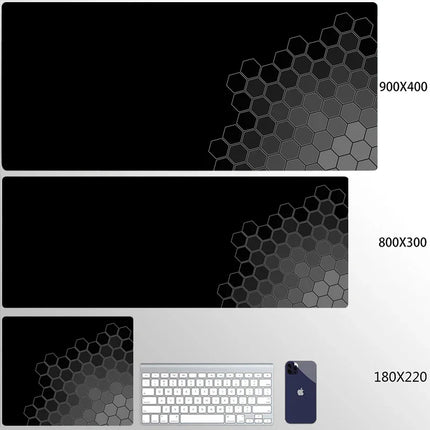 OLNYLO Premium Geometric Gaming Mousepad For Gamers 900x400 by zapcart