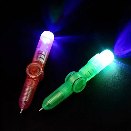 Led Colourful Luminous Spinning Pen For Kids And Students by zapcart