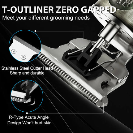 Sejoy Men Hair Clipper Kit Cordless Rechargeable Trimmer