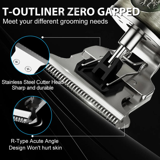 Sejoy Men Hair Clipper Kit Cordless Rechargeable Trimmer