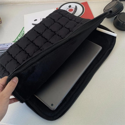 Puffy Laptop Sleeve ValueWin 11-15.6 Inch Quilted Unisex by zapcart