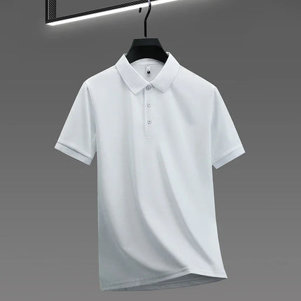 Zhejiang Choice Mens Solid Color Polo Shirt Breathable by zapcart