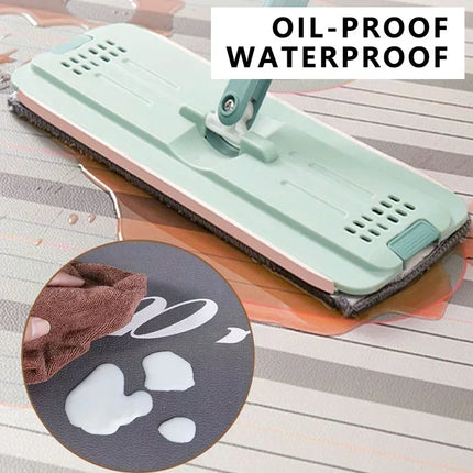 Facaishu Kitchen Floor Mat PVC Waterproof Non Slip Home Use by zapcart