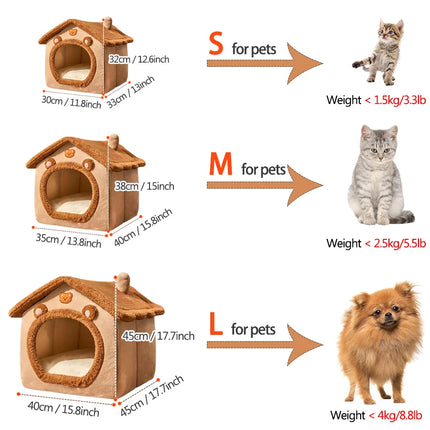 Fujian Foldable Pet House Cube Washable For Small Dogs Cats by zapcart