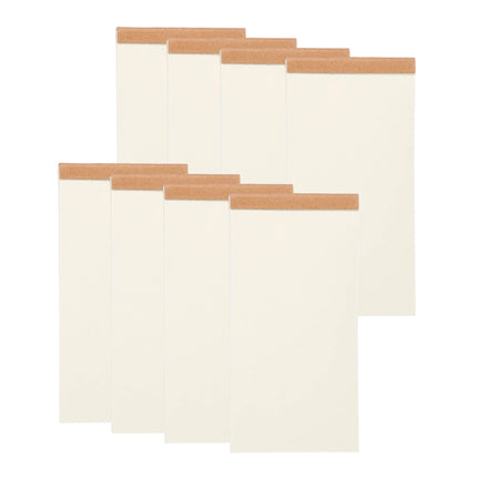 4/8Pcs Portable Field Notes Small Notepads 50Sheet Pocket Notebooks Memo Book to Do List Organizer Planner Daily for Work Office by zapcart