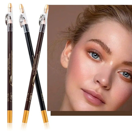 Five Colors Eyebrow Eyeliner Pencil Portable Waterproof Day by zapcart