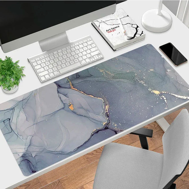 Olnylo Marble Pattern Large Gaming Mouse Pad Anti Slip by zapcart