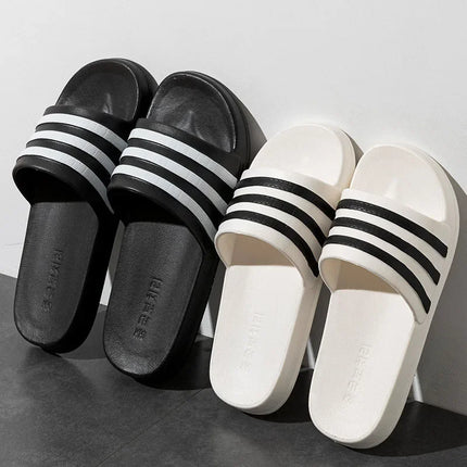 Unisex EVA Flat Slippers Lightweight Comfort For Beach Home by zapcart
