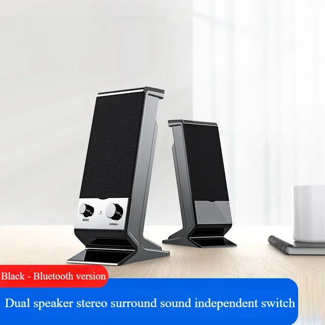 ZJMZYMC V-112 Desktop USB Bluetooth Mini Speaker Subwoofer by zapcart
