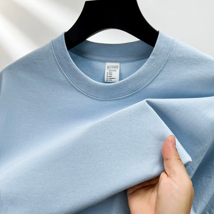 CN Zhejiang Men 100 Cotton T Shirt Breathable High End by zapcart