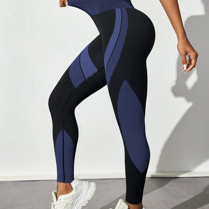 Womens Seamless Yoga Leggings High Waist Tummy Control by zapcart