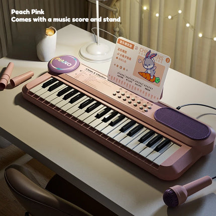 MYGVN 37-Key Kids Keyboard with Microphone - Learning 3-6 by zapcart