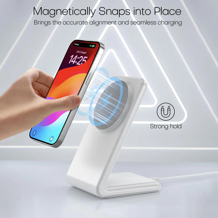 Mussels MagSafe Wireless Charger Dock For iPhone 15W Charge by zapcart