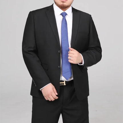 SichuanChoice Plus Size Mens Wedding Suit Fat Friendly by zapcart