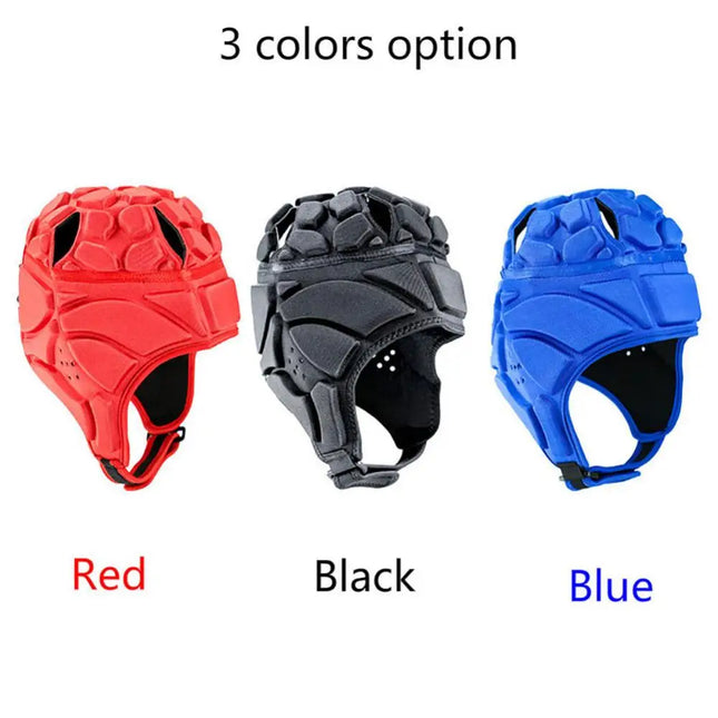 Rugby Soccer Goalkeeper Helmet Unisex EVA Head Protector by zapcart
