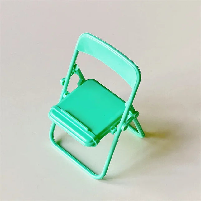 Charger Foldable Lazy Mobile Phone Holder Mini Chair Desk by zapcart