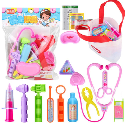 Lee's Sharing 16Pcs Realistic Pretend Doctor Kit For Kids by zapcart
