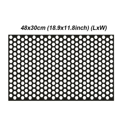 Choice Car Tail Light Stickers Black Honeycomb Privacy Film by zapcart