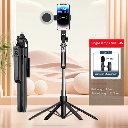 Cool Dier Smartphone Tripod For Vloggers Bluetooth Shutter by zapcart