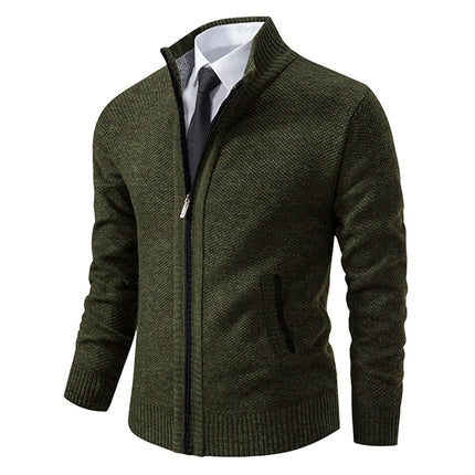 ENWEIGECN Mens Knitted Cardigan Warm Cozy Everyday Wear by zapcart