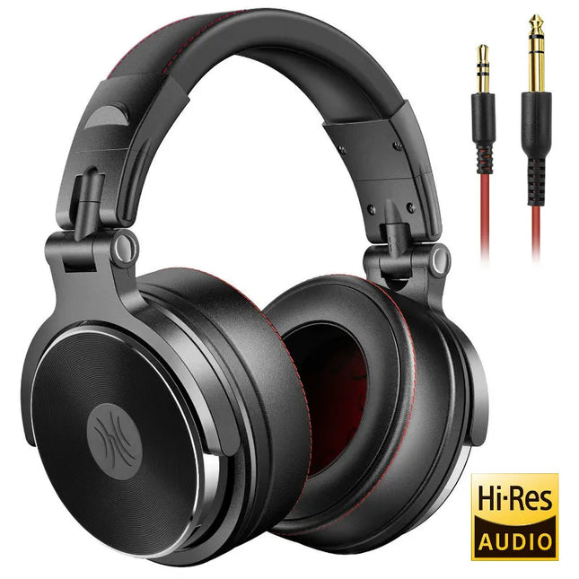 Oneodio Pro 50 DJ Headphones With Mic For Studio Monitoring by zapcart