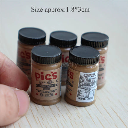 Umedolly 5pc Miniature Dollhouse Food Bottles 1/6 1/12 by zapcart