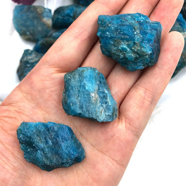 Blue Apatite Crystal for Meditation and Healing No Brand by zapcart