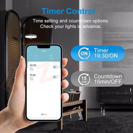Tuya Zigbee Smart Switch 4 Gang For Homes Motion Sensor by zapcart