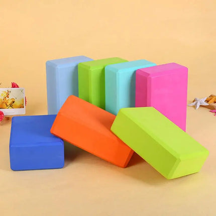 Choice EVA Yoga Blocks 2 Pack For Adults Stretching Shaping by zapcart