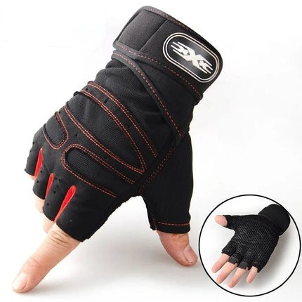 HUBEI Outdoor Sport Gloves Fingerless Wrist Guard Women Men by zapcart