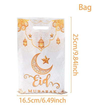 FENGRISECN Eid Mubarak Candy Bags Muslim Ramadan Gift Pack by zapcart