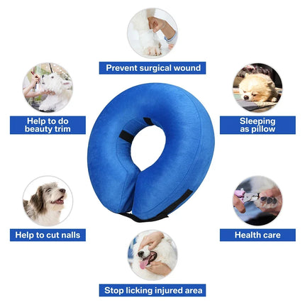 GuangdongChoice Soft Inflatable Dog Collar For Pets by zapcart