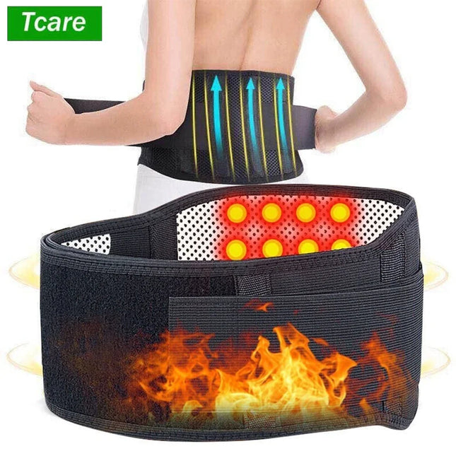 Tcare Tourmaline Self Heating Magnetic Back Belt 4XL Unisex by zapcart