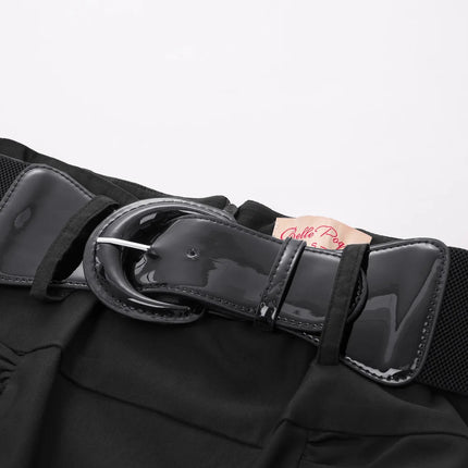 Belle Poque Pencil Skirt Women High Waist Belt Officewear by zapcart