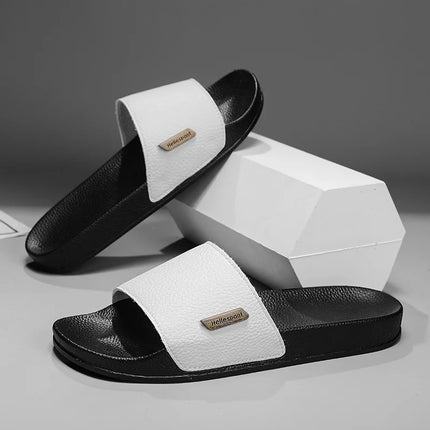 QZHSMY Mens Sandals Lightweight Comfort Flip Flops
