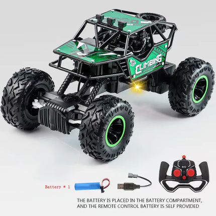 Kids RC Car 1 16 2WD Off Road LED Light 2 4G High Speed by zapcart