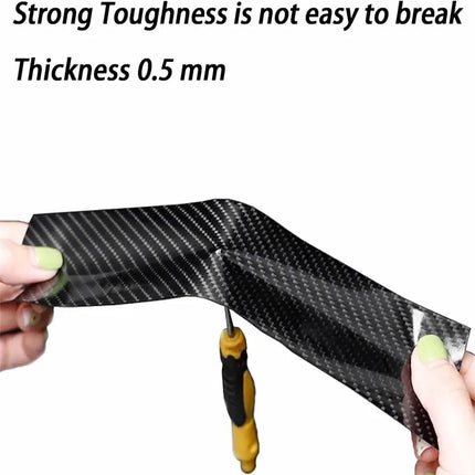 Choice 3D Carbon Fiber Car Bumper Door Guard Film For Cars