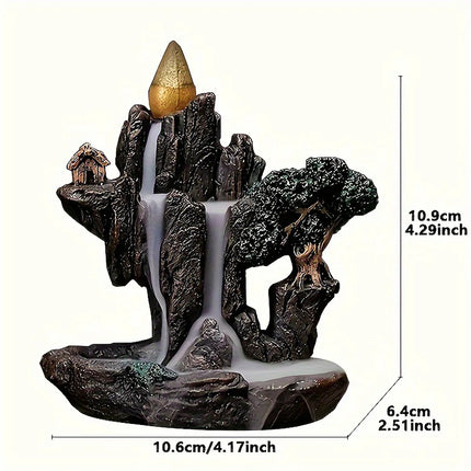 Choice Backflow Incense Burner Fountain For Home Relaxation by zapcart