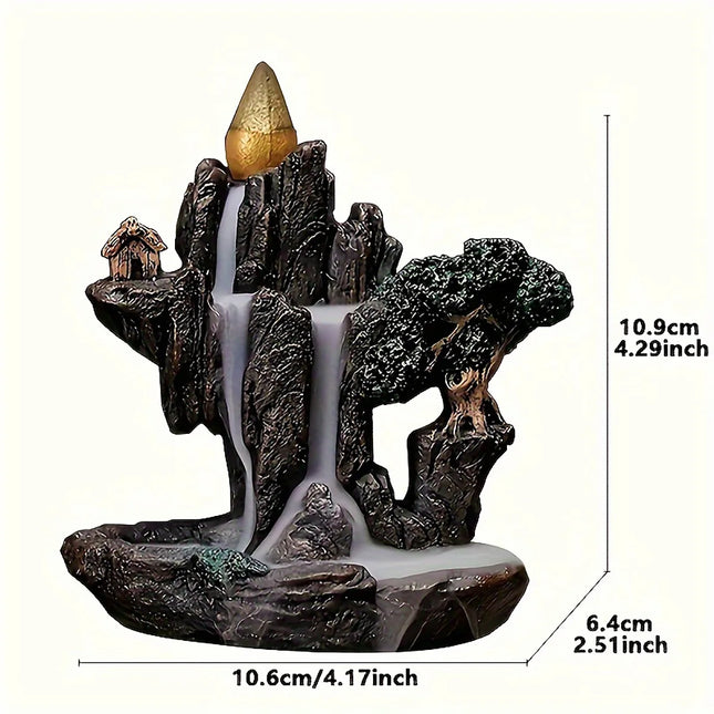 Choice Backflow Incense Burner Fountain For Home Relaxation by zapcart