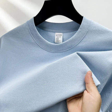 CN Zhejiang Men 100 Cotton T Shirt Breathable High End by zapcart