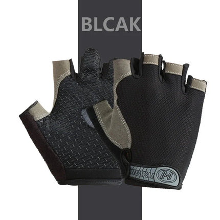 HUBEI Outdoor Sport Gloves Fingerless Wrist Guard Women Men by zapcart