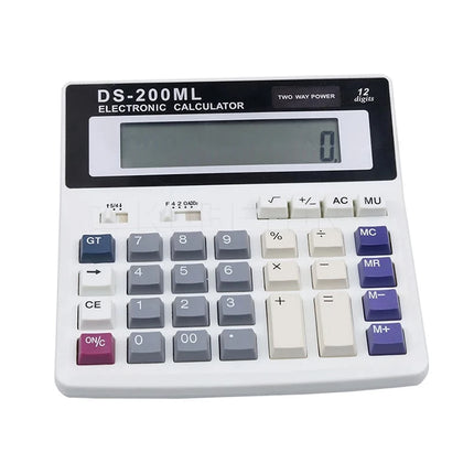 Choice Solar Calculator Dual Power 12 Digit Office School by zapcart