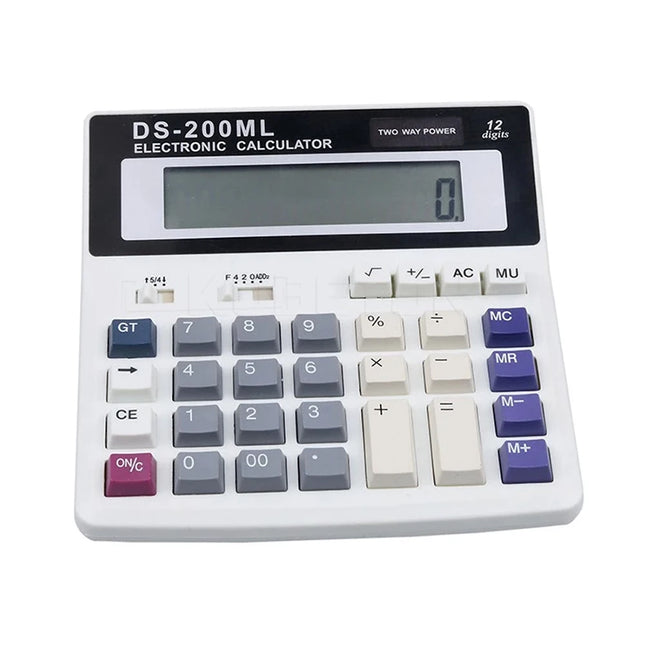 Choice Solar Calculator Dual Power 12 Digit Office School by zapcart