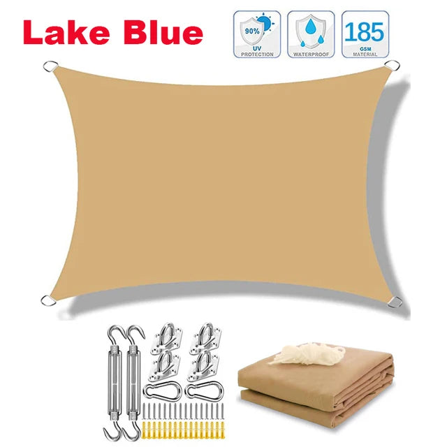 CN Guangdong Outdoor Shade Sail 300D Waterproof UV Awning by zapcart