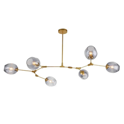 YANKE Nordic Glass Pendant Lights For Bedroom And Dining