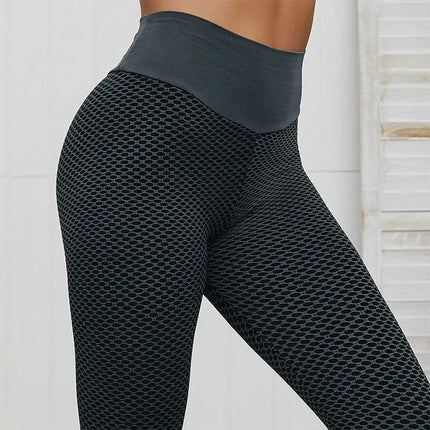 MEHEOLCN Women High Waist Seamless Leggings Gym Push Up by zapcart