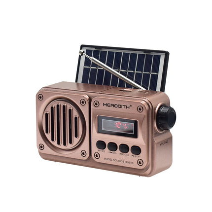 Merodith Wireless Bluetooth Speaker Solar Emergency Radio by zapcart