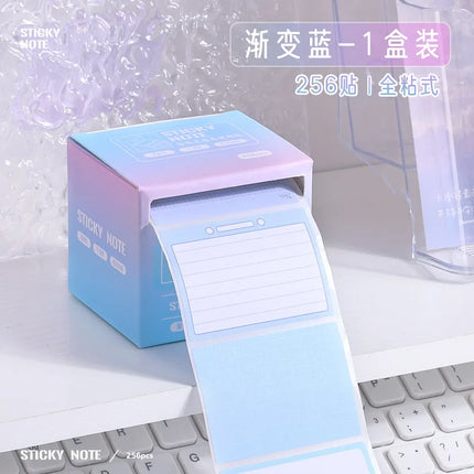 Hign-concerned Sticky Notes 256pc 8 Formats Adhesive Office by zapcart